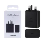 Genuine Samsung 45W USB C Adapter Retail Pack (EP-TA845)