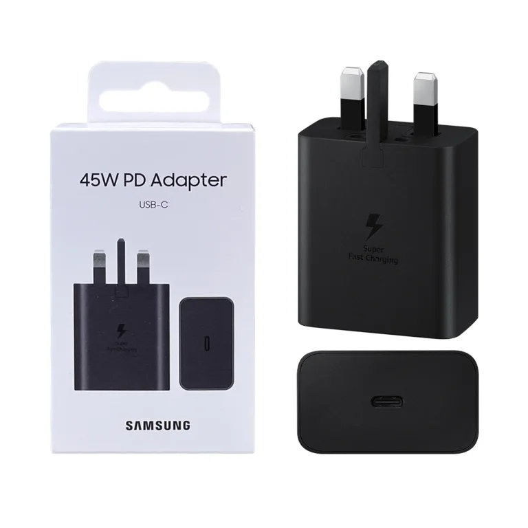 10A Genuine Samsung 45W USB C Adapter Retail Pack EP TA845 Boltify Limited T/A iShine Trade