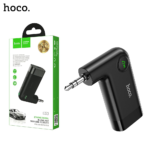 HOCO E53 Dawn Sound in-Car AUX Player Audio Universal Wireless Receiver - BLACK