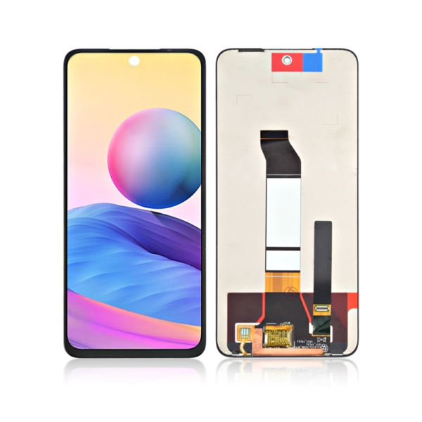 Replacement LCD Screen Display Touch and Digitizer Assembly for Xiaomi Redmi Note 10 4G Black - No Frame - Image 1