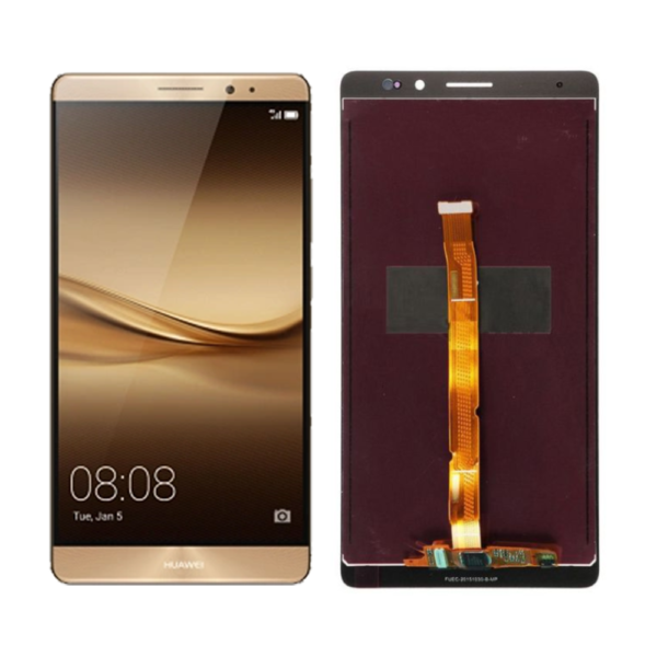 Replacement LCD Screen Display Touch and Digitizer Assembly for Huawei Mate 8 Gold - No Frame - Image 1