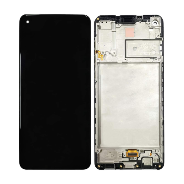Replacement LCD Screen For Samsung Galaxy A21S (A217) - With Frame - Image 1