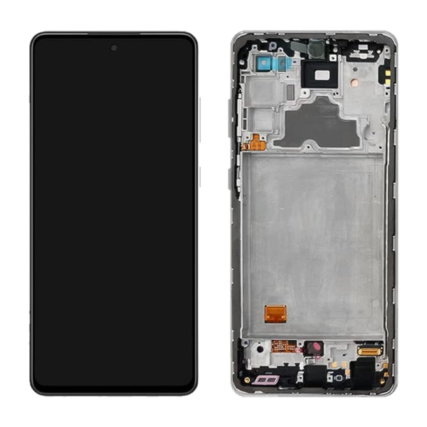Replacement LCD Screen For Samsung Galaxy A72 (A725) - With Frame - Image 1