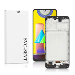 Genuine LCD Screen For Samsung Galaxy M31 (M315) With Frame & Touchpad - Black  (GH82-22631A)