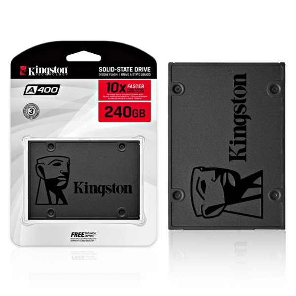 Kingston A400 SSD (Solid State Drive) SA400S37/240GB 2.5" SATA - Image 1