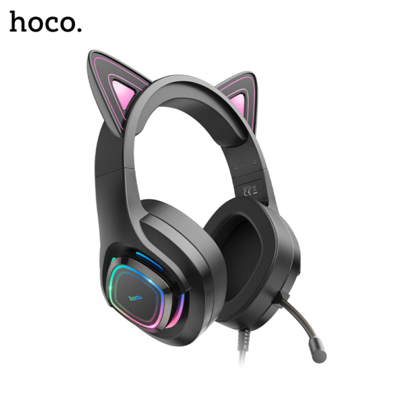 HOCO W107 Cute Cat Gaming Headset - Image 2