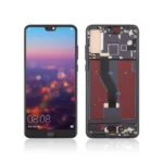 Replacement OLED LCD Screen Display Touch and Digitizer Assembly for Huawei P20 Pro Black - With Frame