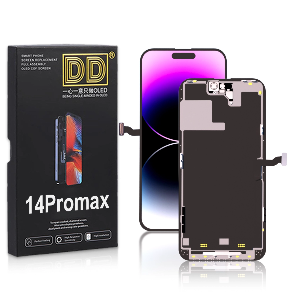 14A Soft OLED iPhone 14 Pro Max Display and Touch Screen Digitizer Assembly Soft OLED iPhone 14 Pro Max Display and Touch Screen Digitizer Assembly - Image 1