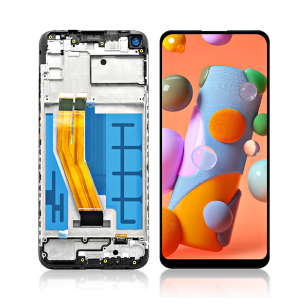 Replacement LCD Screen For Samsung Galaxy A11 (A115) - With Frame - Image 1
