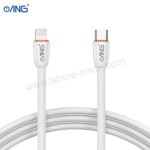ANG E108 - USB C TO Lightning 20W Soft Data Cable 2 Meter White - Image 2