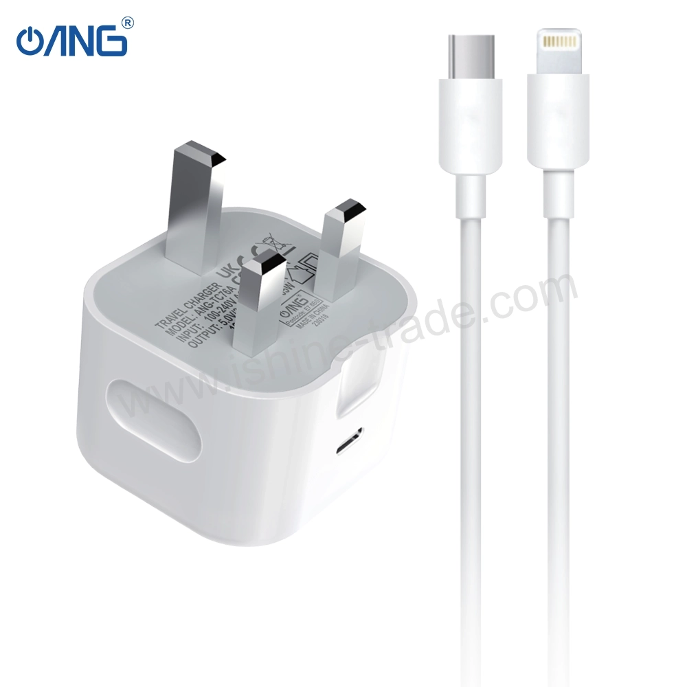18B ANG TC76A PD 35W USB C Adaptor With USB C to Lightning Cable ANG TC76A PD 35W USB C Adaptor With USB C to Lightning Cable - Image 2
