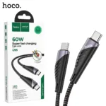 HOCO U95 Freeway Type-C to Type-C PD Charging Data Cable 60W - Black
