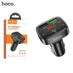 HOCO E59 Promise Car Charger QC3.0 BT FM Transmitter - BLACK