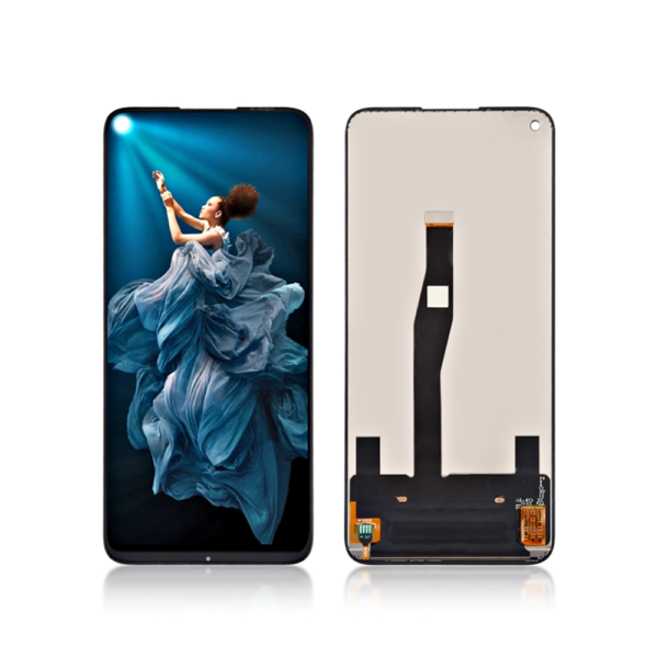 Replacement LCD Screen Display Touch and Digitizer Assembly for Honor View 20 Black - No Frame - Image 1