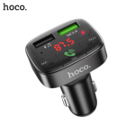 HOCO E59 Promise Car Charger QC3.0 BT FM Transmitter - BLACK - Image 2