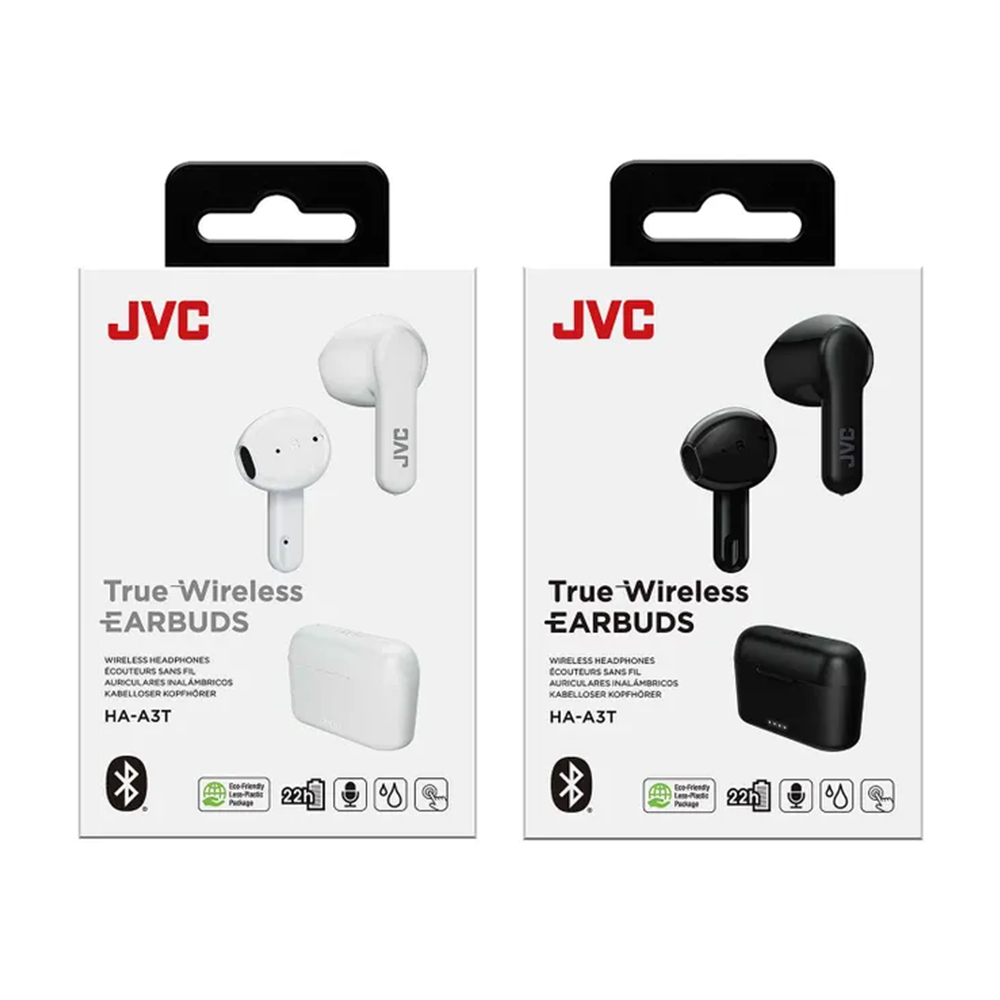 1B JVC HA A3T TWS True Wireless Earbuds JVC HA A3T TWS True Wireless Earbuds - Image 1