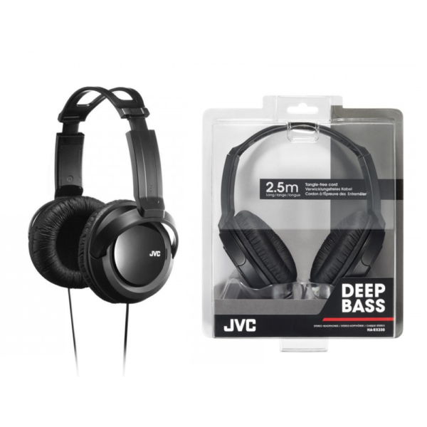 JVC HA RX330 Deep Bass Wired On-Ear Headphone - Image 1