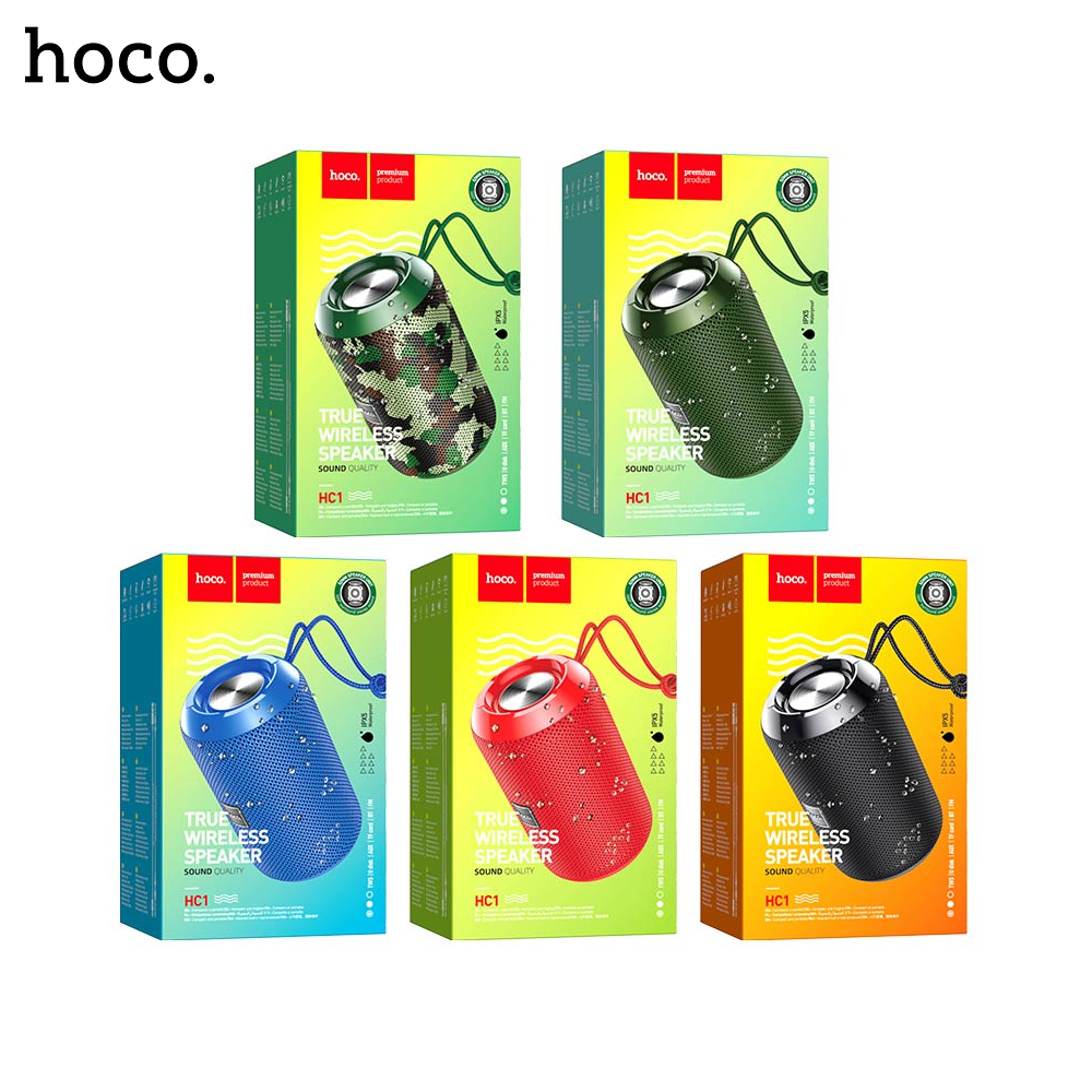 Hoco Wireless speaker “HC1 Trendy sound” sports portable loudspeaker HOCO HC1 Trendy sound  Sports Wireless Bluetooth speaker - Image 1