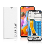 Genuine LCD Screen for Samsung Galaxy A11 (A115) With Frame and Touchpad - Black  (GH81-18760A)