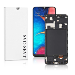 Genuine LCD Screen For Samsung Galaxy A20 (A205) With Frame and Touchpad - Black  (GH82-19572A)