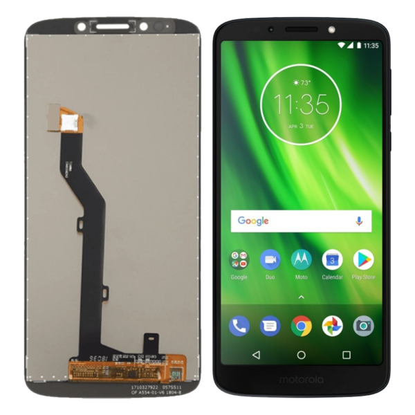 Replacement LCD Display Touch Screen For Motorola Moto G6 Play (XT1922) No Frame - Black - Image 1