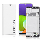 Genuine LCD Screen For Samsung Galaxy A22 4G (A225) With Frame and Touchpad - Black  (GH82-26047A)