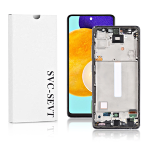 Genuine LCD Screen For Samsung Galaxy A52 4G/5G (A525/A526) With Frame and Touchpad - Black  (GH82-25524A)