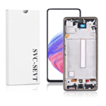 Genuine LCD Screen For Samsung Galaxy A53 5G (A536) With Frame and Touchpad - Black  (GH82-28024A)