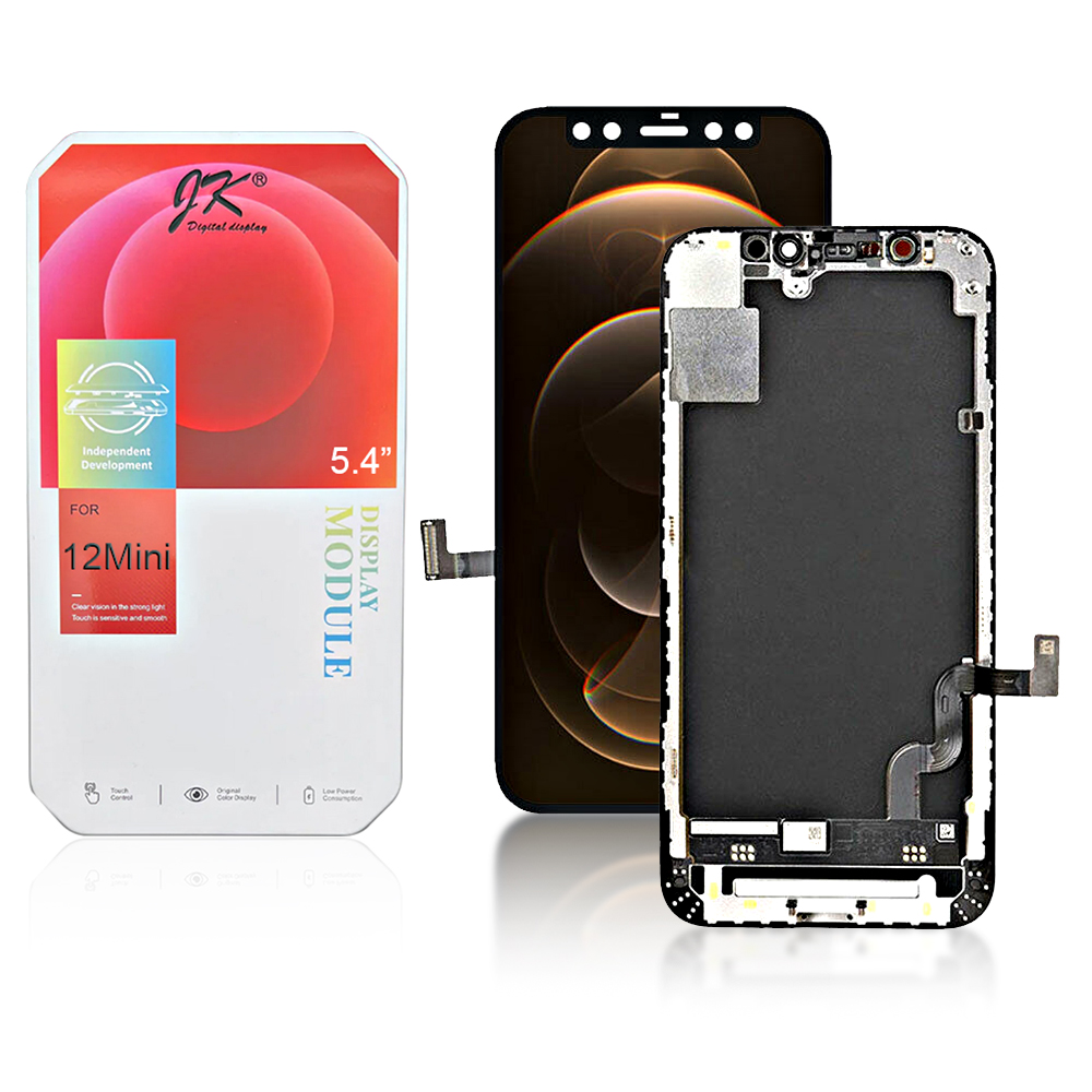 22A INCELL Apple iPhone 12 Mini Mobile LCD Module Display and Touch Screen Digitizer Assembly JK FHD Incell iPhone 12 Mini LCD Module Display and Touch Screen Digitizer Assembly - Image 1