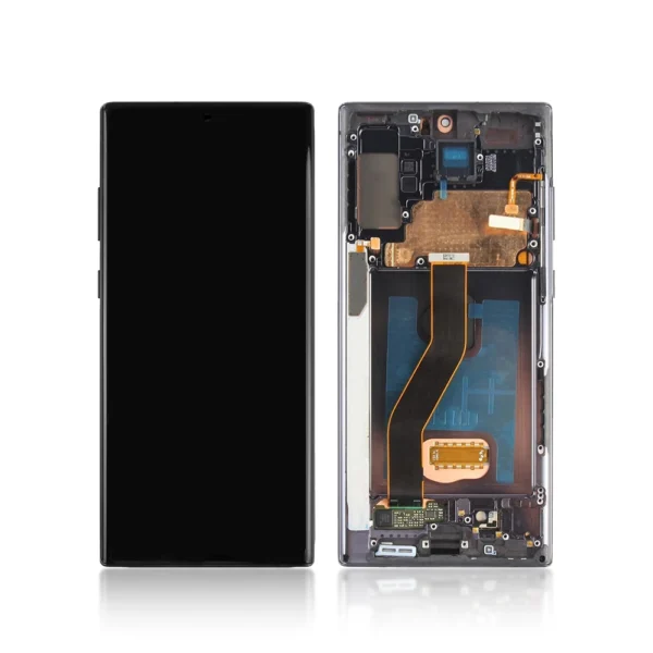 Pull Out A Grade Replacement LCD Screen For Samsung Galaxy Note 10 Plus (N975) With Frame & Touchpad - Black - Image 1