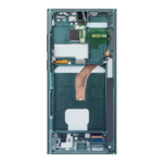Replacement OLED LCD Screen For Samsung Galaxy S22 Ultra (S908) Green - With Frame - Image 3