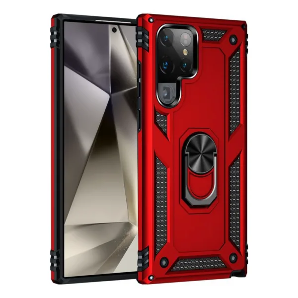 Slim Shockproof Ring Armor Stand Phone Cover Case for Google Pixel 8 - Image 3