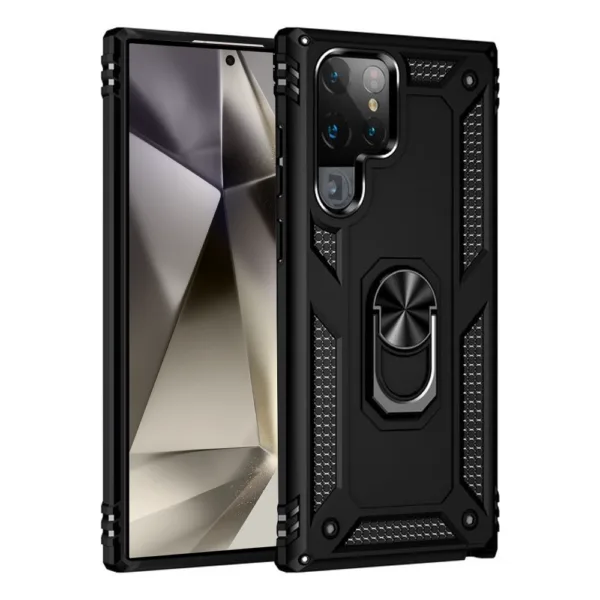 Slim Shockproof Ring Armor Stand Phone Cover Case for Google Pixel 8 - Image 5
