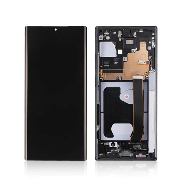 Pull Out A Grade Replacement LCD Screen For Samsung Galaxy Note 20 Ultra 5G (N980) With Frame & Touchpad - Black - Image 1