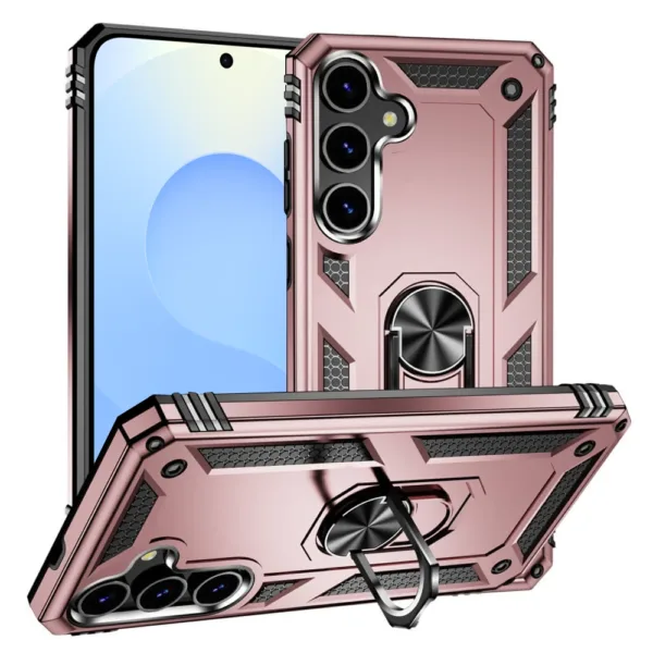 Slim Shockproof Ring Armor Stand Phone Cover Case for Google Pixel 8 Pro - Image 3