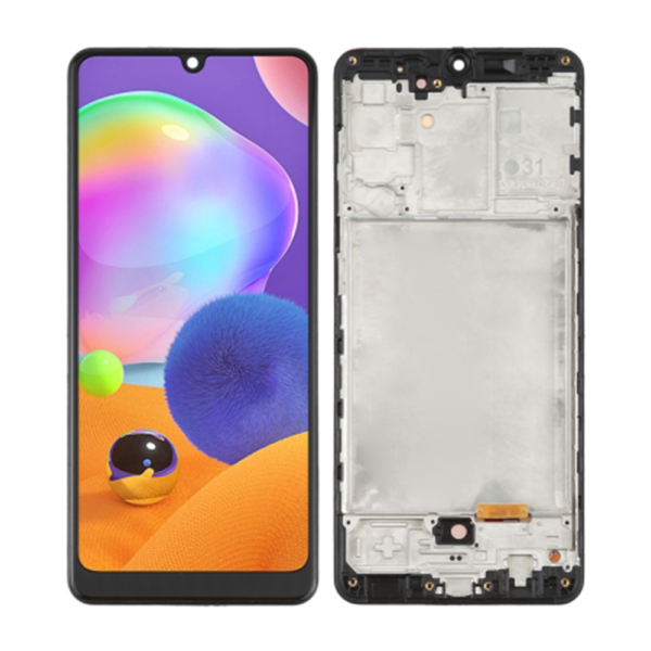 Replacement LCD Screen For Samsung Galaxy A31 (A315) - With Frame - Image 1