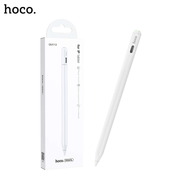 2A HOCO GM113 Capacitive touch Fast charging Pen for ipad HOCO GM113 Capacitive Touch Fast Charging Pen For iPad - Image 1