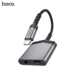 HOCO LS39 Adapter Type C to Type C + 3.5mm Aux Female Digital Audio Converter - Image 2