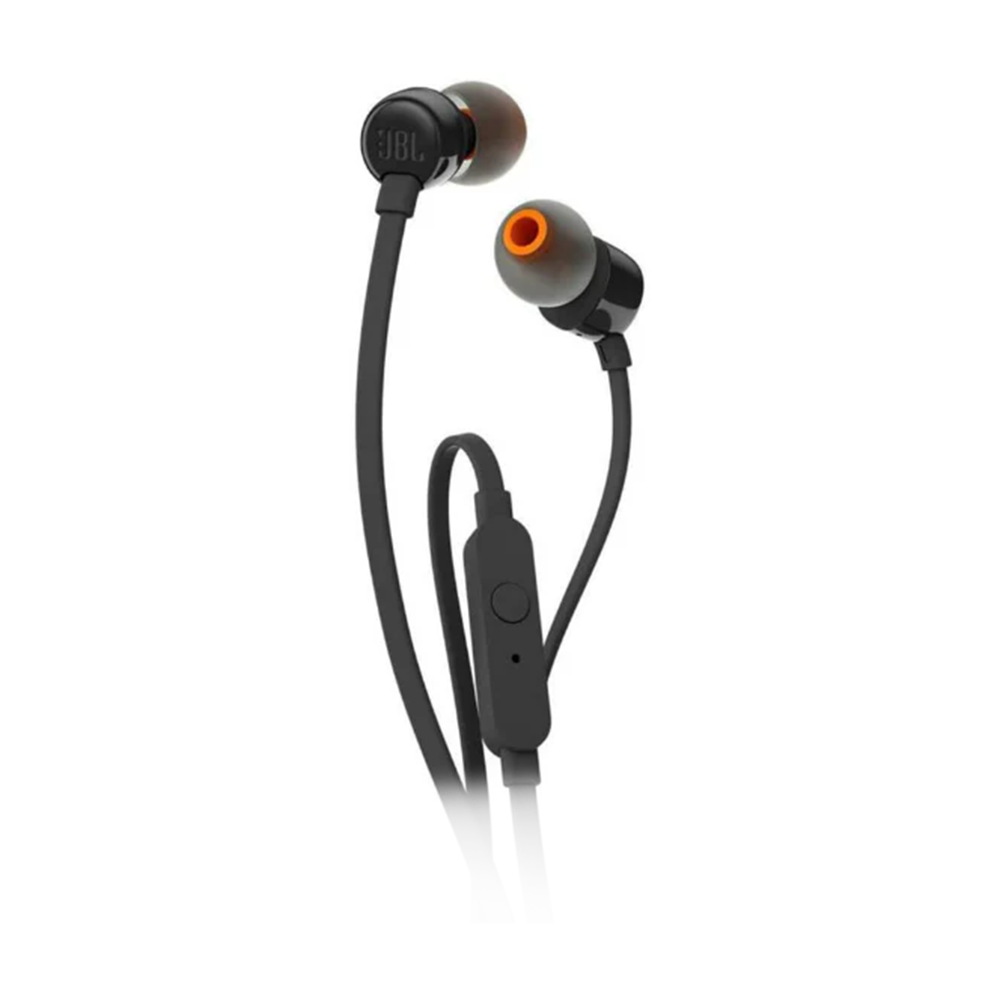 2A JBL Tune 110 In-Ear Wired Headphones JBL Tune 110 In-Ear Wired Headphones - Black - Image 2
