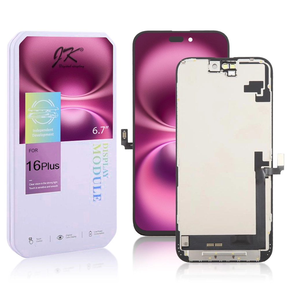 2A iPhone 16 Plus Jk incell LCD JK FHD Incell iPhone 16 Plus LCD Module Display and Touch Screen Digitizer Assembly - Image 1