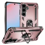 Slim Shockproof Ring Armor Stand Phone Cover Case for Samsung Galaxy S24 FE - Image 3