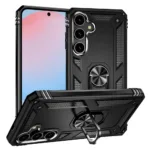 Slim Shockproof Ring Armor Stand Phone Cover Case for Samsung Galaxy S24 FE - Image 5