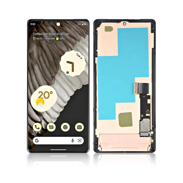 Replacement LCD Screen Display Touch and Digitizer Assembly For Google Pixel 7 Pro No Frame - Black - Image 1