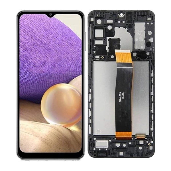 Replacement LCD Screen For Samsung Galaxy A33 5G (A336) Black - With Frame - Image 1