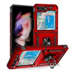 Slim Shockproof Ring Armor Stand Phone Case for Samsung Galaxy Z Fold 4 - Image 5