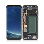 Replacement LCD Screen For Samsung Galaxy S8 (G950) Black - With Frame