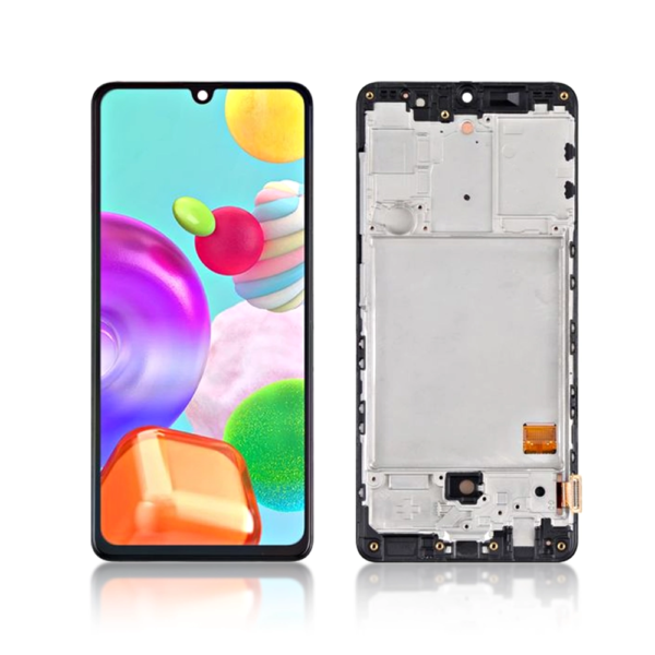 Replacement LCD Screen For Samsung Galaxy A41 (A415) - With Frame - Image 1