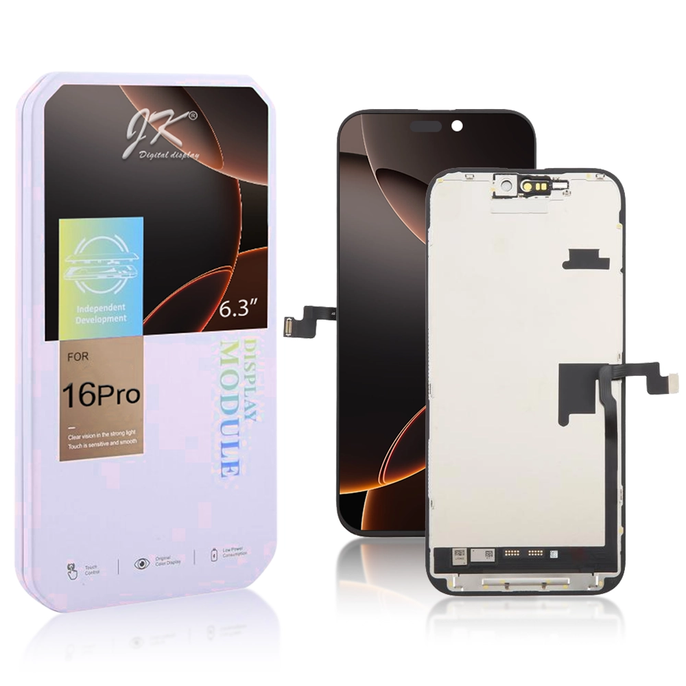3A iPhone 16 Pro Jk incell LCD JK FHD Incell iPhone 16 Pro LCD Module Display and Touch Screen Digitizer Assembly - Image 1