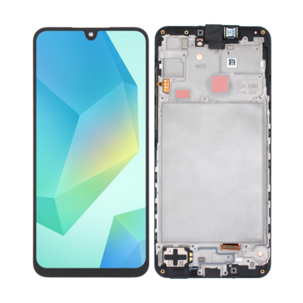 Replacement LCD Screen For Samsung Galaxy A16 5G (A166) Black - With Frame - Image 1