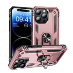 Slim Shockproof Ring Armor Case For iPhone 16 Plus - Image 2